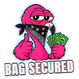 Mingo thumbs-up: bag secured